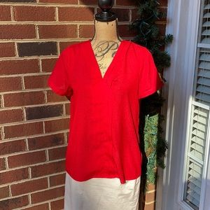The Limited red blouse